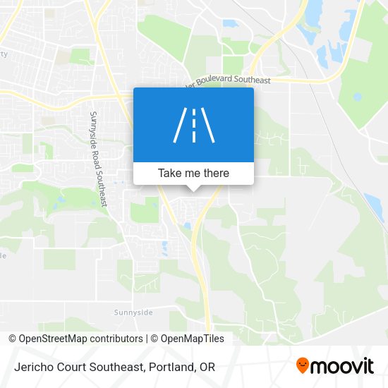 Jericho Court Southeast map