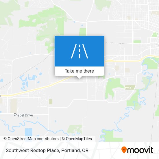 Southwest Redtop Place map