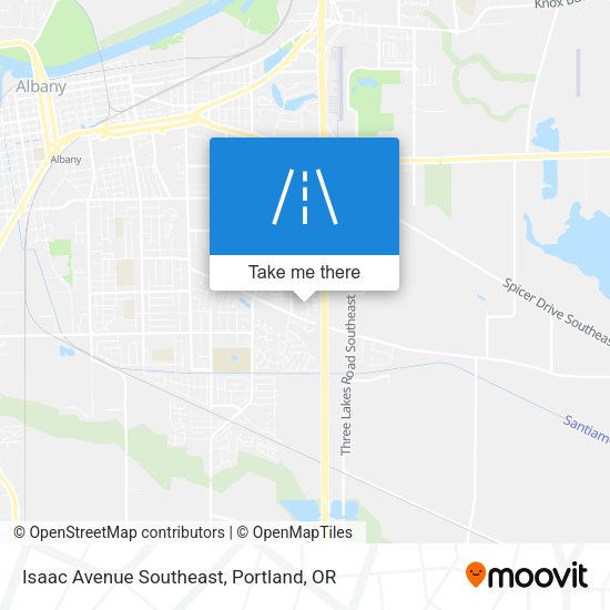 Mapa de Isaac Avenue Southeast