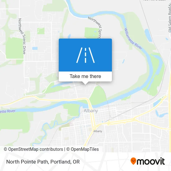North Pointe Path map
