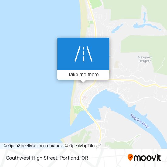 Mapa de Southwest High Street