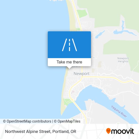 Mapa de Northwest Alpine Street