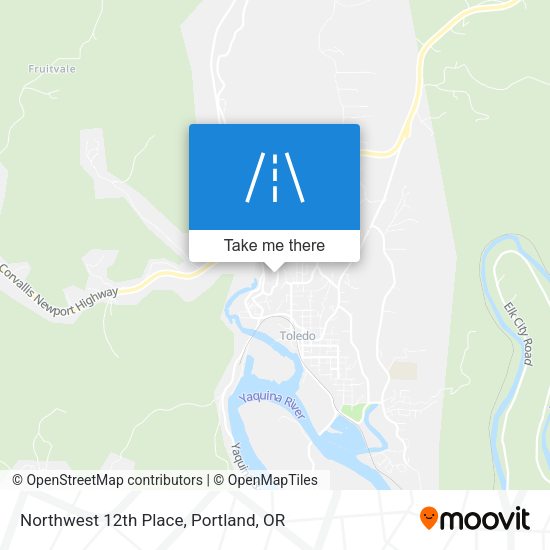 Mapa de Northwest 12th Place