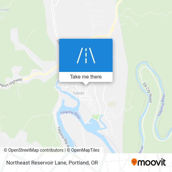 Mapa de Northeast Reservoir Lane