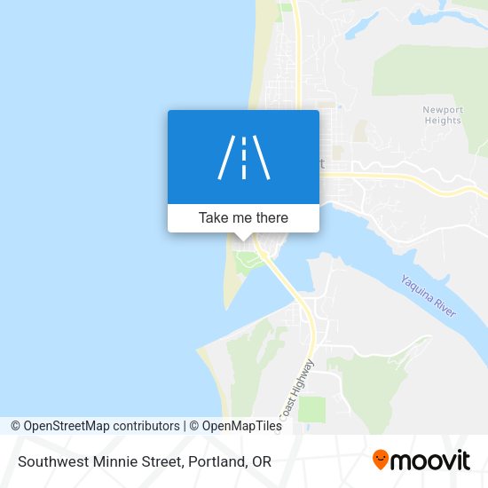 Southwest Minnie Street map
