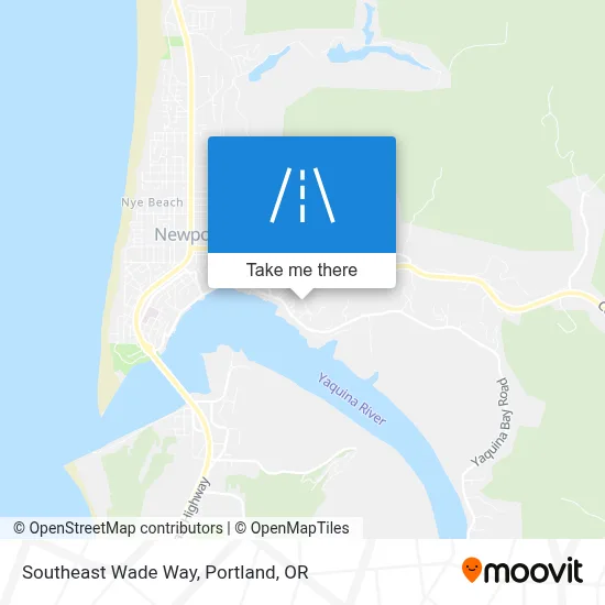 Southeast Wade Way map