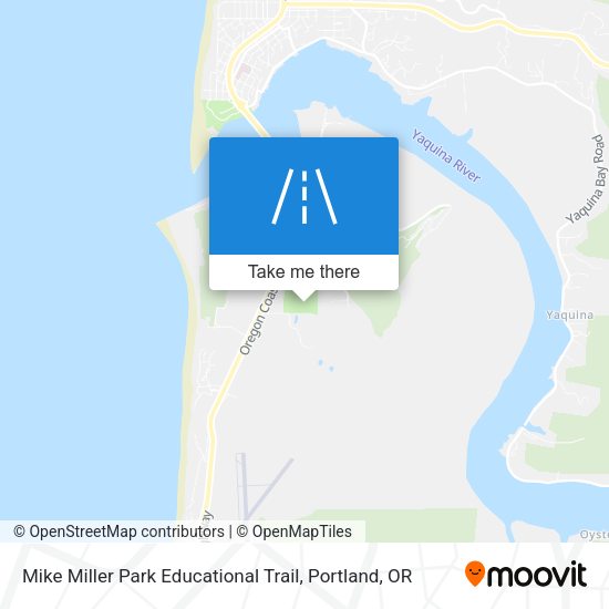 Mike Miller Park Educational Trail map
