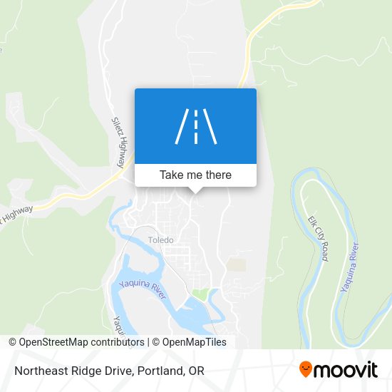 Northeast Ridge Drive map