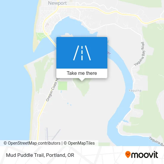 Mud Puddle Trail map