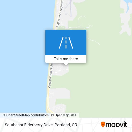 Southeast Elderberry Drive map