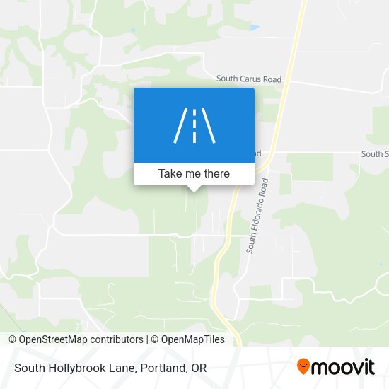 South Hollybrook Lane map