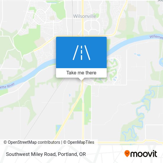 Southwest Miley Road map
