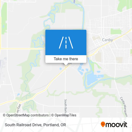 Mapa de South Railroad Drive