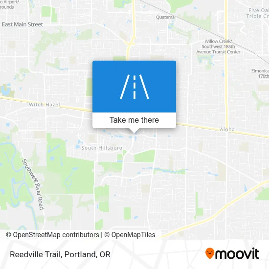 Reedville Trail map