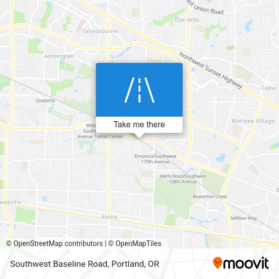 Southwest Baseline Road map