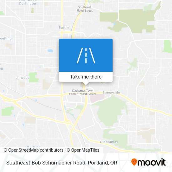 Mapa de Southeast Bob Schumacher Road