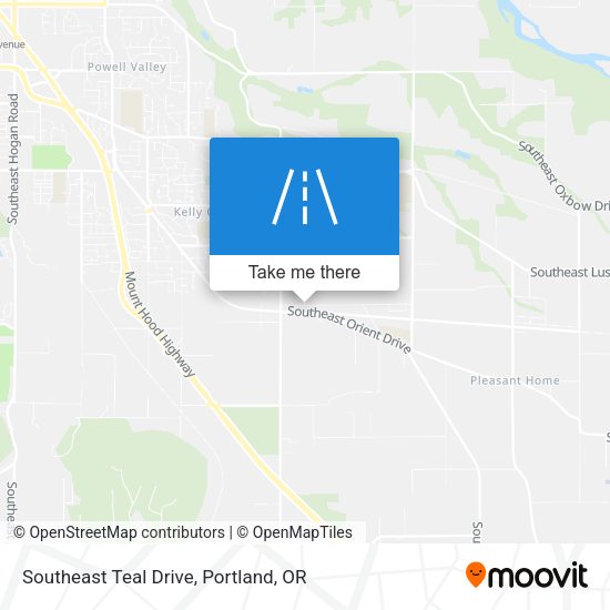 Mapa de Southeast Teal Drive