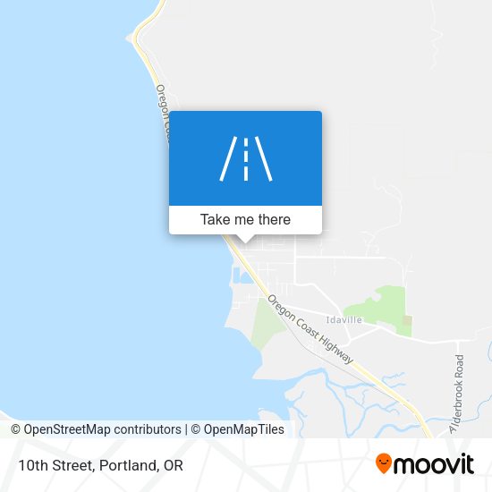 Mapa de 10th Street