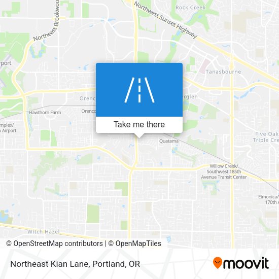 Mapa de Northeast Kian Lane