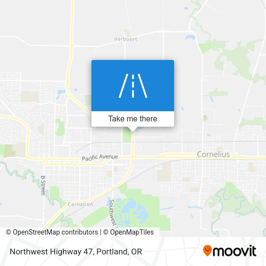 Mapa de Northwest Highway 47