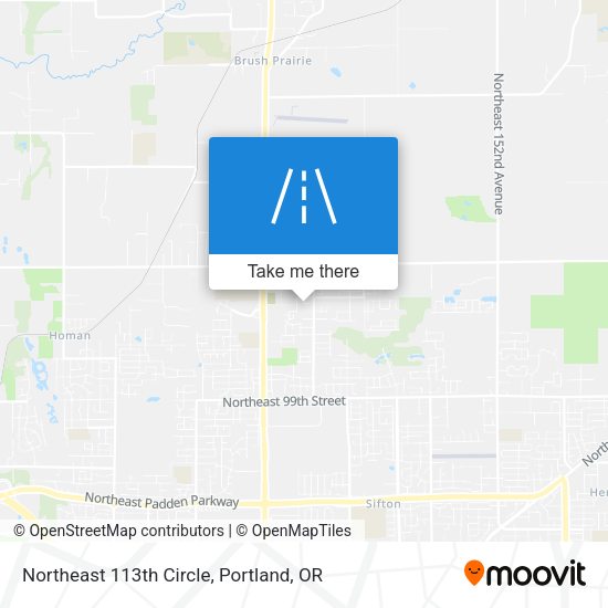 Mapa de Northeast 113th Circle