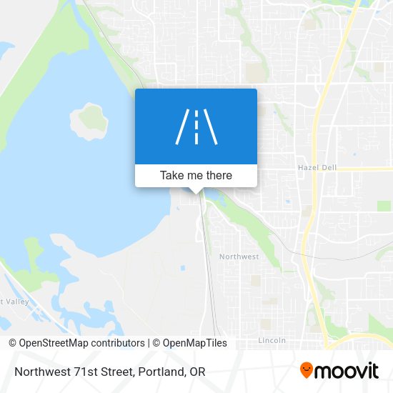 Mapa de Northwest 71st Street