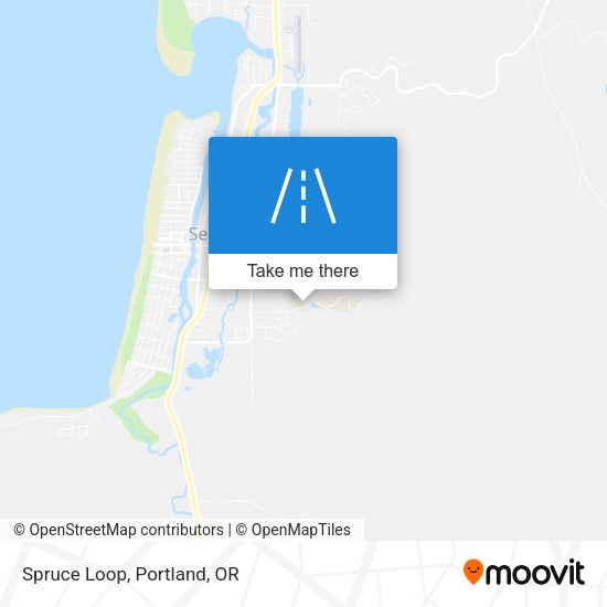Mapa de Spruce Loop