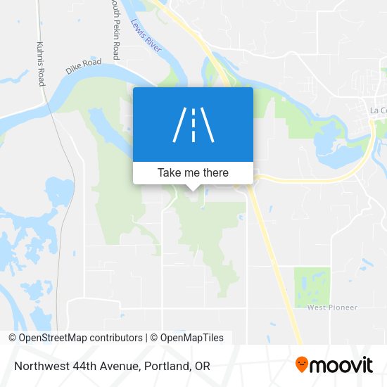 Northwest 44th Avenue map