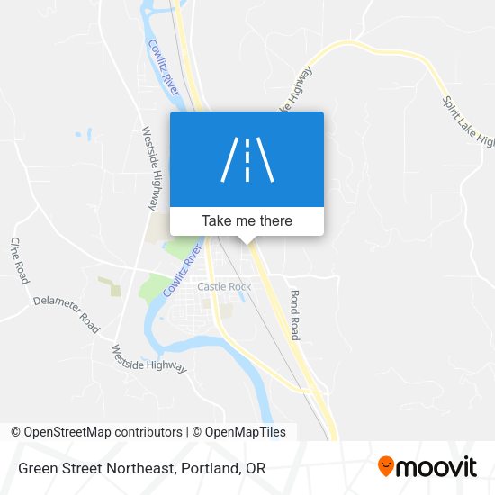 Green Street Northeast map