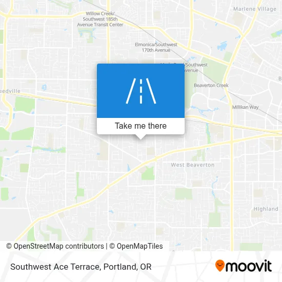 Southwest Ace Terrace map