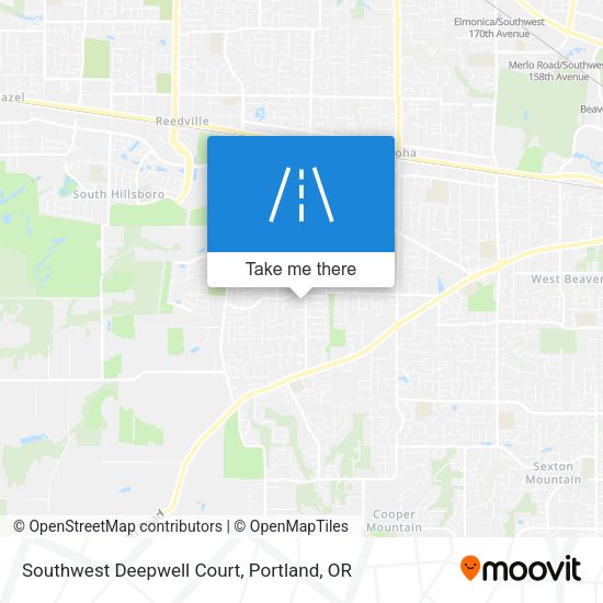 Mapa de Southwest Deepwell Court