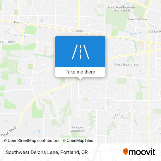 Mapa de Southwest Deloris Lane