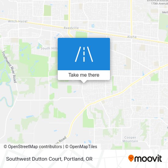 Southwest Dutton Court map
