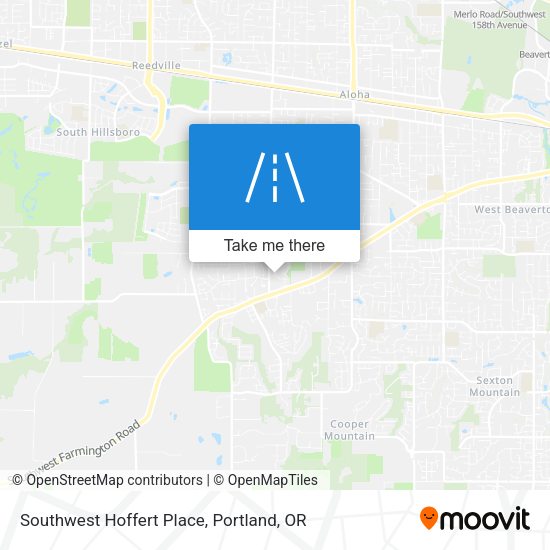 Southwest Hoffert Place map