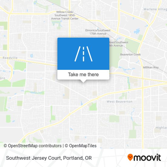 Southwest Jersey Court map