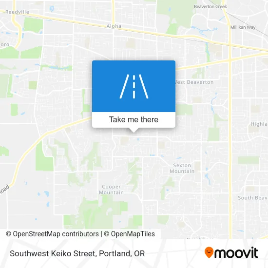 Southwest Keiko Street map