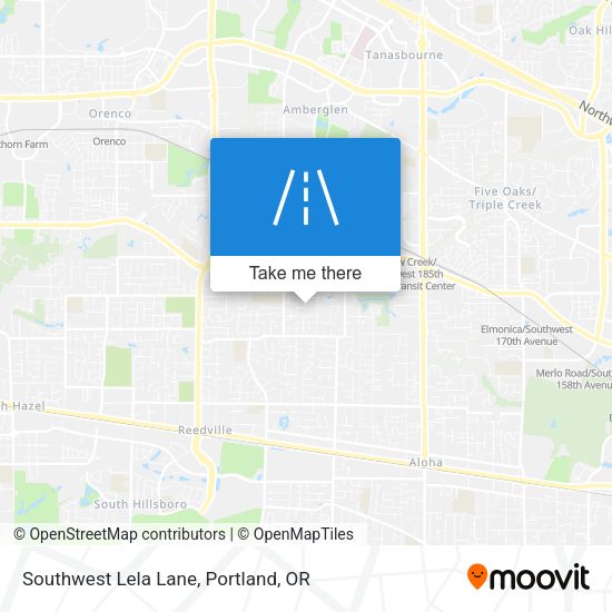 Mapa de Southwest Lela Lane