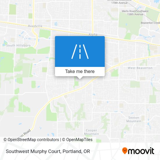 Mapa de Southwest Murphy Court