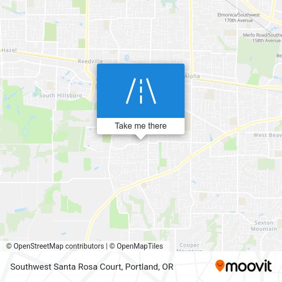 Southwest Santa Rosa Court map