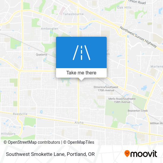 Southwest Smokette Lane map
