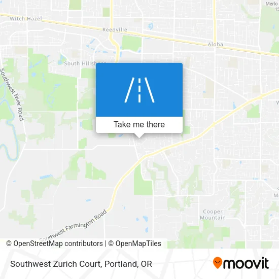 Southwest Zurich Court map