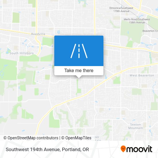 Mapa de Southwest 194th Avenue