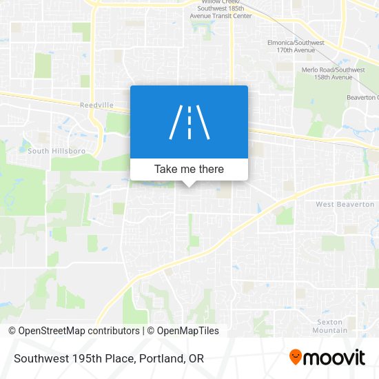 Mapa de Southwest 195th Place