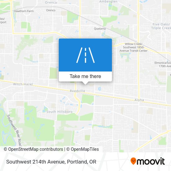 Mapa de Southwest 214th Avenue