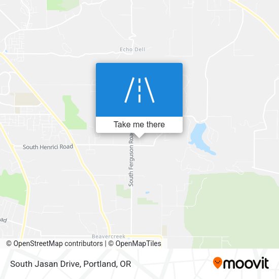 Mapa de South Jasan Drive
