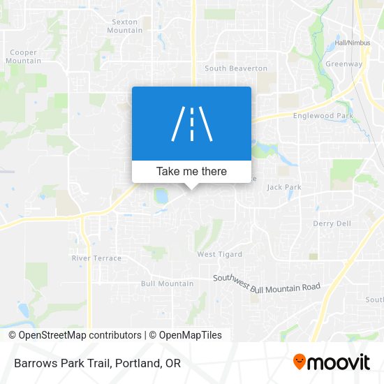Mapa de Barrows Park Trail