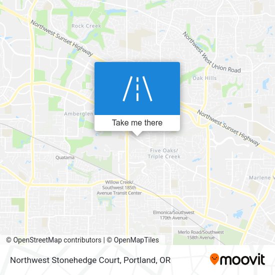 Northwest Stonehedge Court map