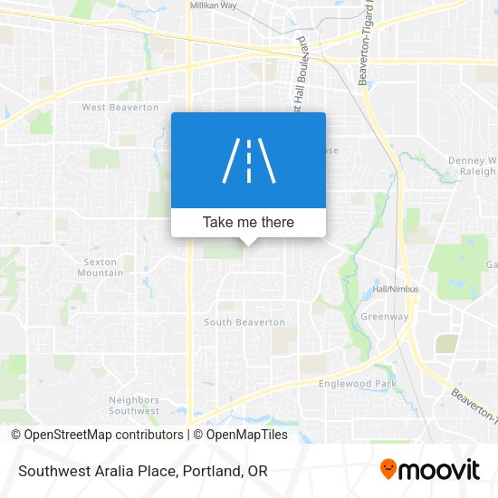 Mapa de Southwest Aralia Place