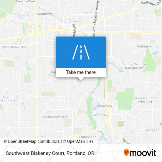 Mapa de Southwest Blakeney Court