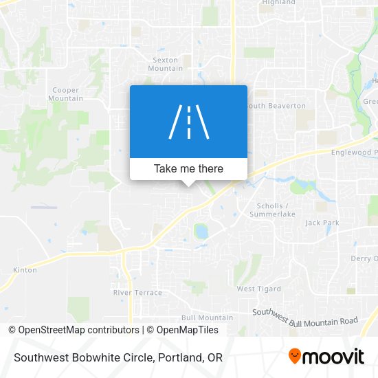 Southwest Bobwhite Circle map